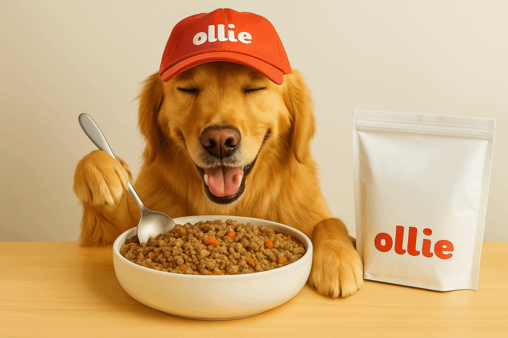 Dog Food Ollie Dog